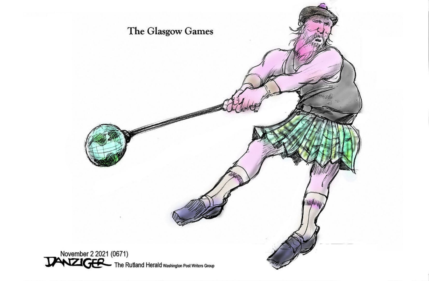 Jeff Danziger cartoon